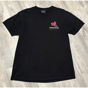 Naruto Shippuden Men's‎ Size medium T-Shirt Black Graphic Front/back